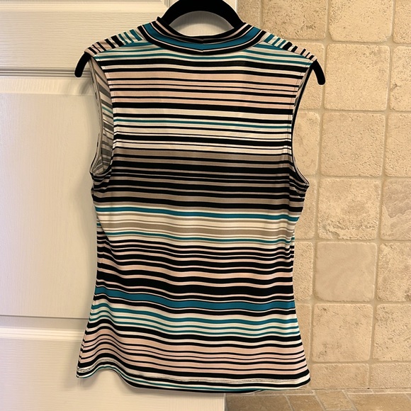 Bar III cowl neck top sleeveless - Picture 2 of 3